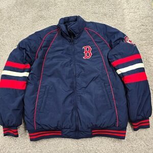 G-III Sports Men’s Boston Red Sox Bomber Jacket Blue Size XXL 2007‎ World Series